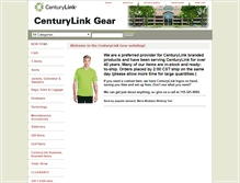 Tablet Screenshot of centurylinkgear.com